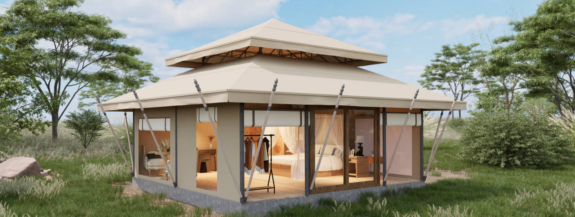 樟树市户外野奢帐篷